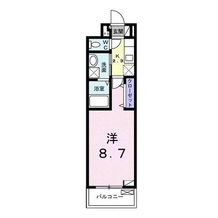 アクアプラ島田の物件間取画像